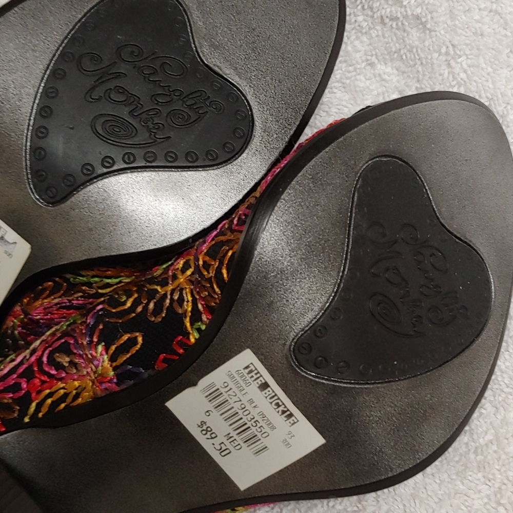 NWT Naughty Monkey heels sz.6M. Final price - Picture 9 of 11